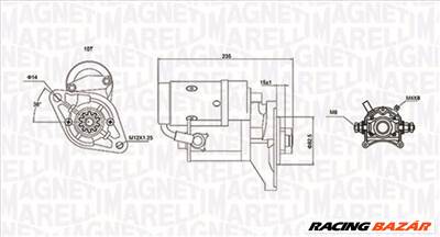 MAGNETI MARELLI 063721089010 - önindító TOYOTA