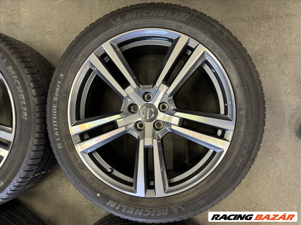  5x108 lyukosztású 20" újszerű (gyári felni) alufelni, rajta 255/45 újszerű Michelin nyári gumi  2. kép