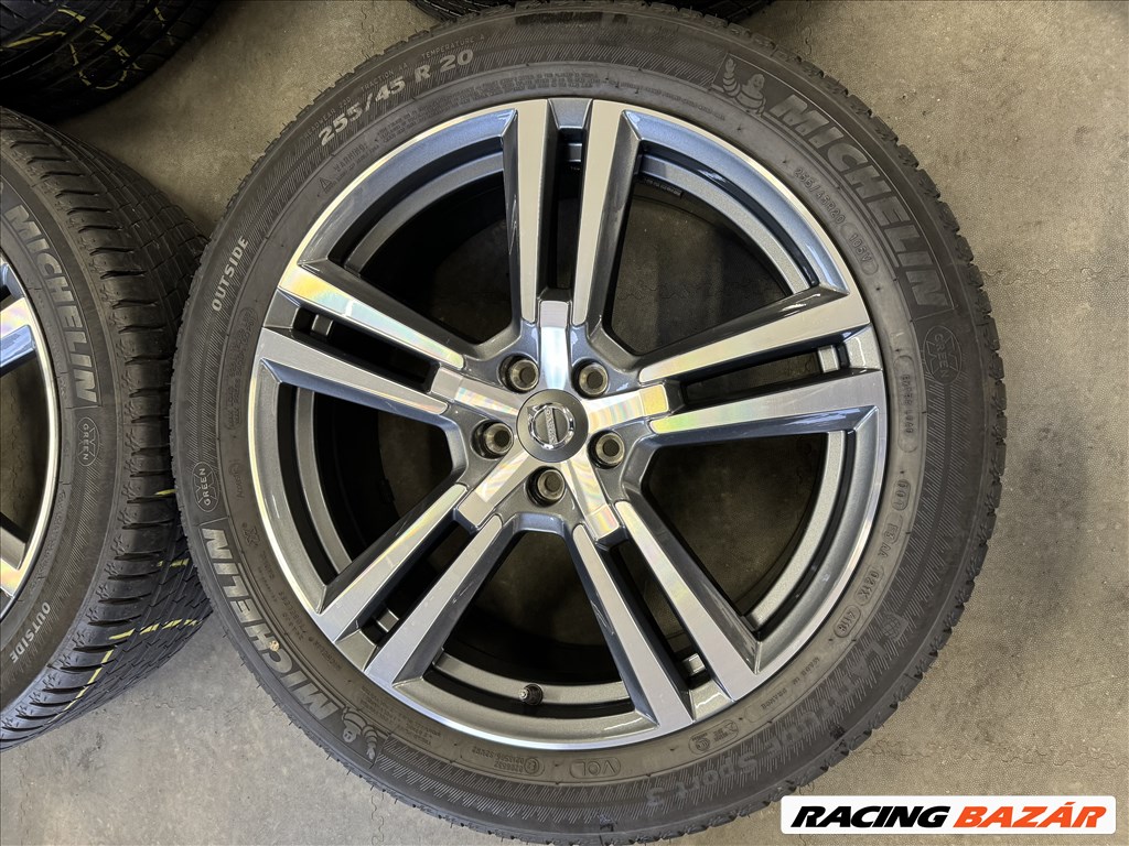 5x108 lyukosztású 20" újszerű (gyári felni) alufelni, rajta 255/45 újszerű Michelin nyári gumi  3. kép