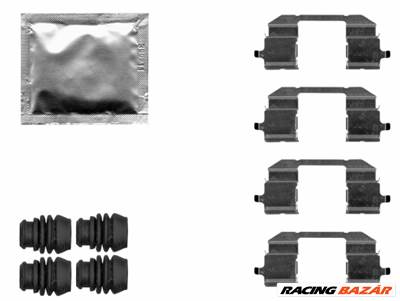 TEXTAR 82548800 - Fékbetét szerelékkészlet HONDA HONDA (GAC)