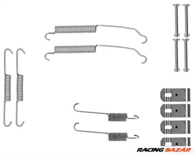 TEXTAR 97048000 - tartozékkészlet, fékpofa MAZDA SCION TOYOTA