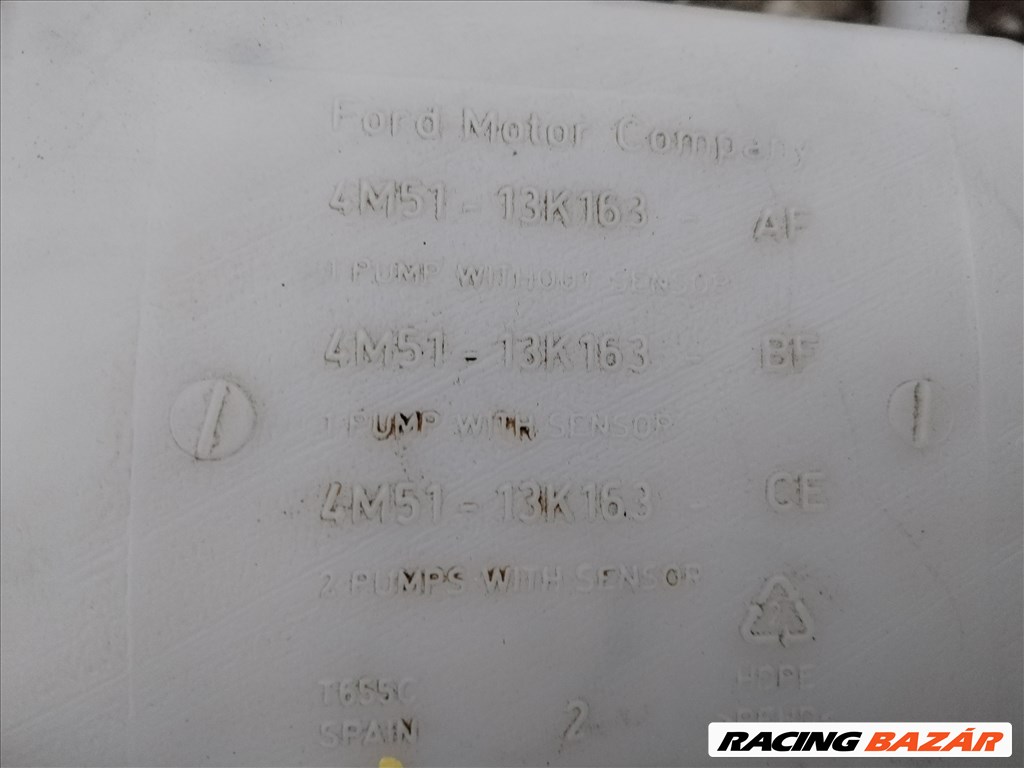 Ford Focus II ablakmosó tartály 4m5113k163 4. kép