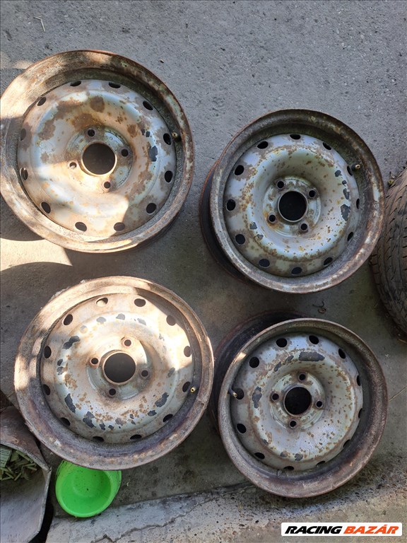 Eladó 4x108 14" lemez felni szett Peugeot Citroen R14 partner Berlingo 1. kép
