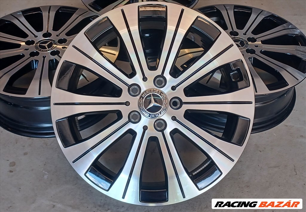 Új/demó Mercedes W243 EQA GLA GLB alufelnik 5x112 6,5x18 ET44,5 4db 1. kép