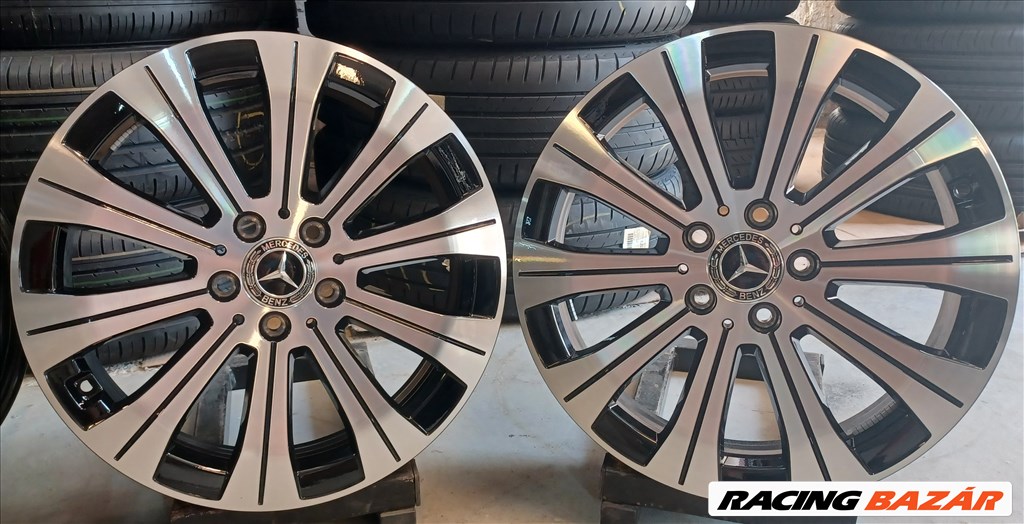 Új/demó Mercedes W243 EQA GLA GLB alufelnik 5x112 6,5x18 ET44,5 4db 6. kép