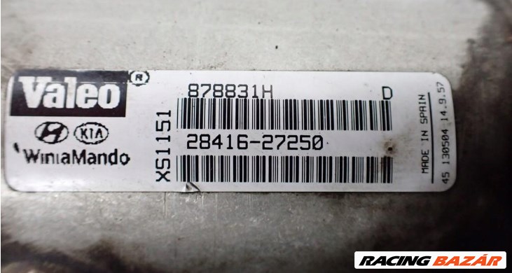 Kia Sportage II (JE), Hyundai Tucson I (JM) D4EA 2.0 CDRI EGR szelep, EGR hűtő 2841627250 2. kép