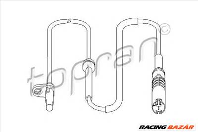 TOPRAN 501 463 - kerékfordulatszám érzékelő BMW