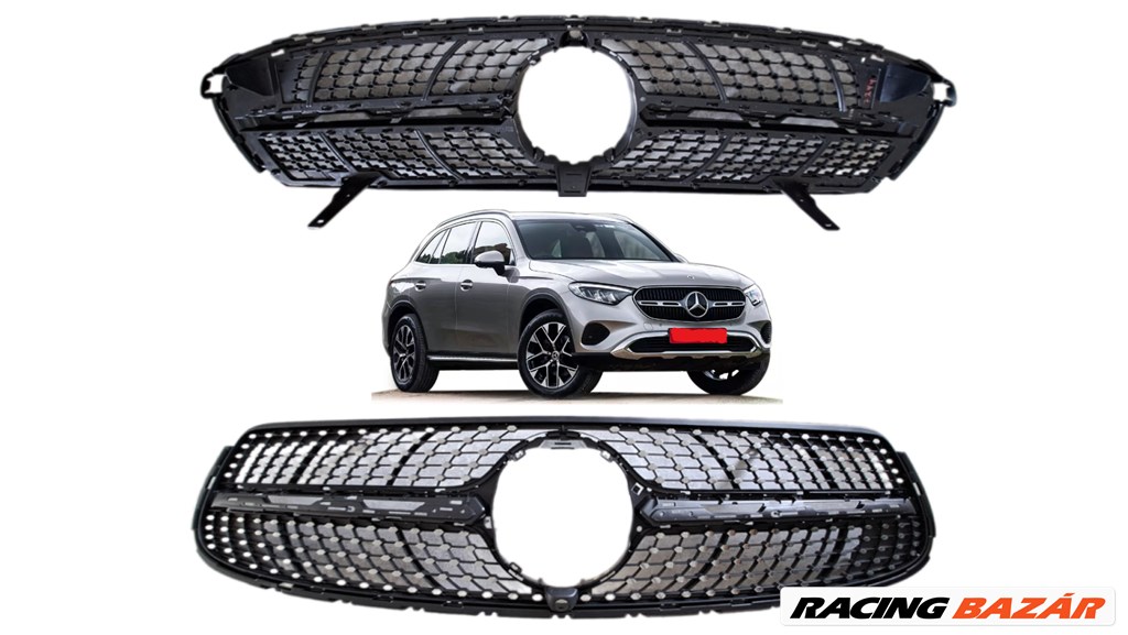 Mercedes GLC-osztály X253 coupe első lökhárítő felső hűtőrács  vpb473 a253880 1. kép