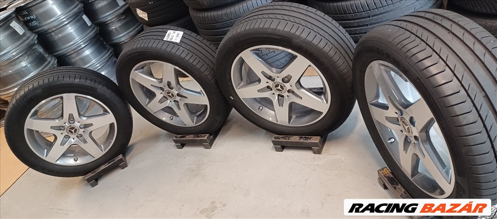 Mercedes AMG W156 GLA 5x112 7x18 235/50 R18 nyári gumikkal 4db 7. kép