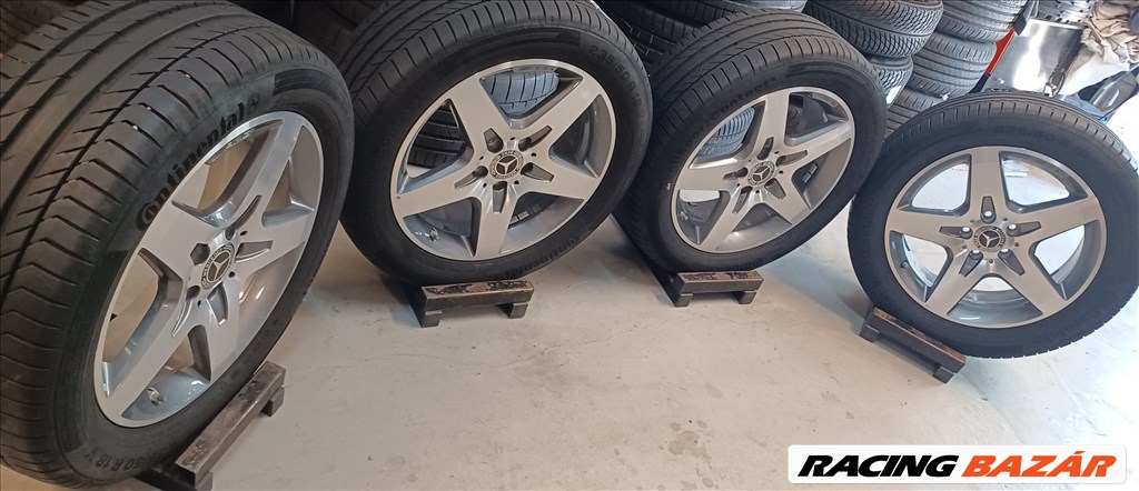 Mercedes AMG W156 GLA 5x112 7x18 235/50 R18 nyári gumikkal 4db 8. kép