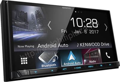 Kenwood DMX7017BTS multimédiás fejegység 2 din mechanika nélkül Bluetooth USB változtatható gombszín