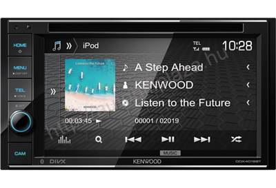 Kenwood DDX4019BT multimédiás fejegység 2din Bluetooth DVD/DiVX/CD/MP3/WMA/AAC/FLAC