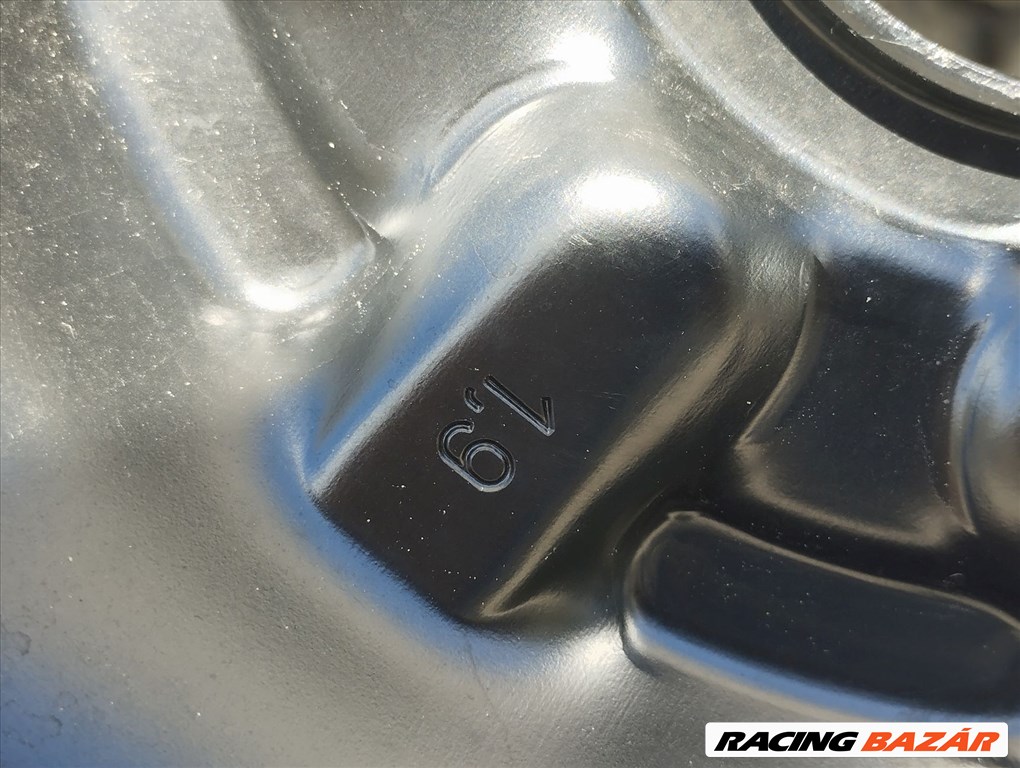  4x100 lyukosztású 14" új Gyári Toyota lemezfelni 115/70 R14 Bridgestone nyári gumi 6. kép
