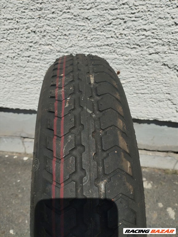  4x100 lyukosztású 14" új Gyári Toyota lemezfelni 115/70 R14 Bridgestone nyári gumi 13. kép