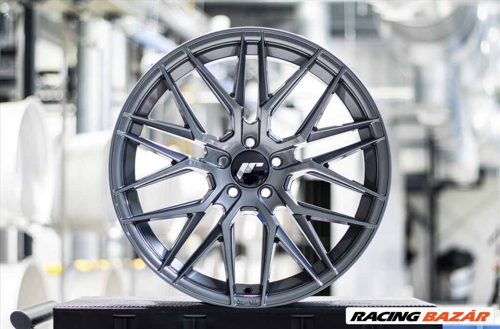 R18 5x120 (74,1) JAPAN RACING JR28 8.5J ET20 Gloss Light Gunmetal új BMW ALUFELNIK  1. kép