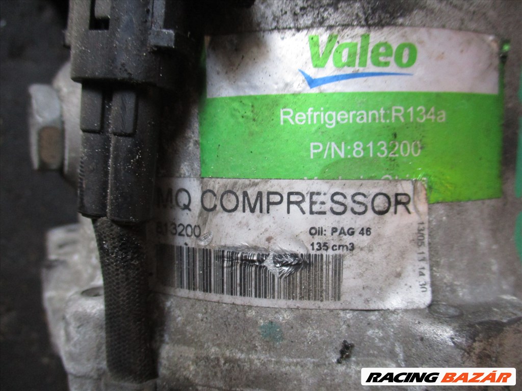 Volkswagen Caddy Touran Golf Seat Audi Skoda 1.9-2.0 TDI klíma kompresszor valeo813200 BTB 2. kép
