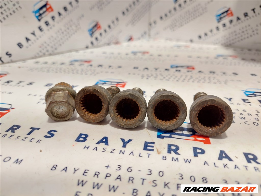 BMW E21 E30 E36 E46 E90 E87 E28 E34 E39 E60 E32 X1 X5 stb. gyári kerékcsavar kerékőr /33/ (135086) 2. kép