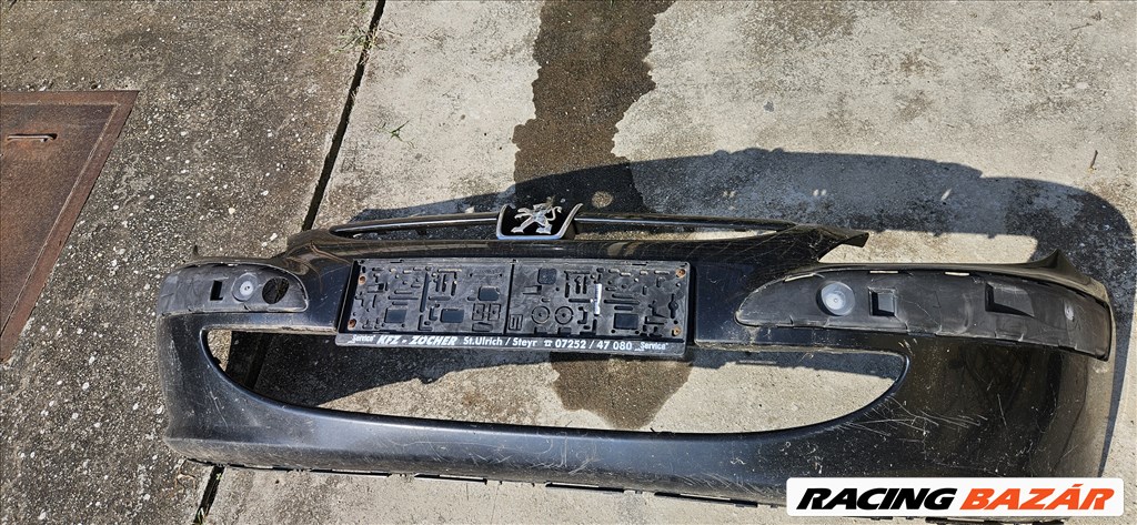 Peugeot 307 2000- első lökhárító héj (emblémával) 9643067477d 1. kép
