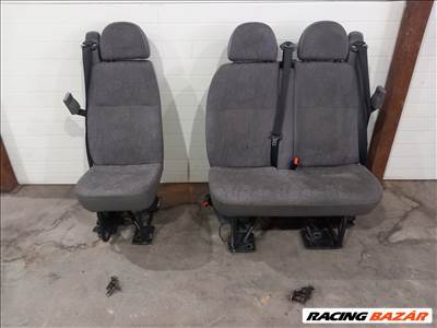 Ford Transit Tranzit MK6 MK7 00 Hátsó középső hármas ülés üléssor 1564 1c15b60026vbzu0k 1c15b60027bzzu0k