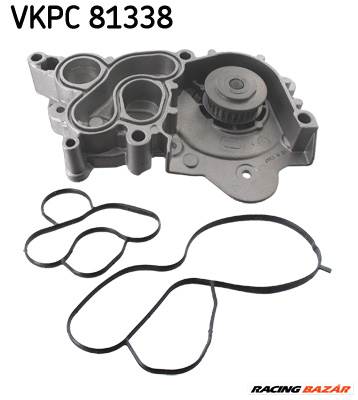 SKF VKPC 81338 - Vízszivattyú, motorhűtés AUDI SEAT SKODA VW