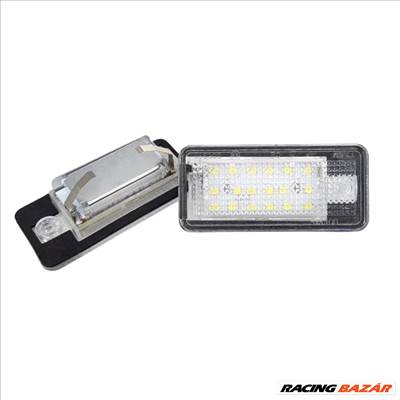 Audi A3 8P A4 B6 B7 A5 A6 4F Q7 LED rendszám, rendszámtábla világítás - LEDes - 8E0807430A 8E0807430B 8E0943021B 8E0943022B ✔️