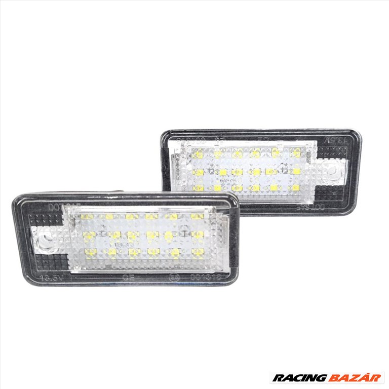 Audi A3 8P A4 B6 B7 A5 A6 4F Q7 LED rendszám, rendszámtábla világítás - LEDes - 8E0807430A 8E0807430B 8E0943021B 8E0943022B ✔️ 2. kép