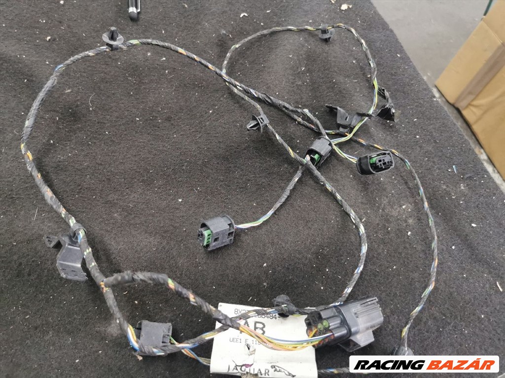 Jaguar XF 3.0 V6 Hátsó Tolatóradar Kábelköteg 8x2t15b484ab 1. kép