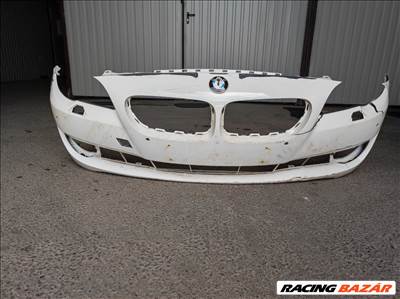 BMW 5-ös sorozat F10/F11 első lökhárító , facelift előtti , sérült , mosós , radaros