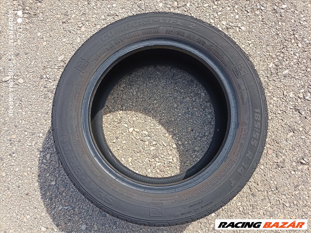 185/55 R14" Semperit használt nyári gumik (2db +1 ajándék) 3. kép