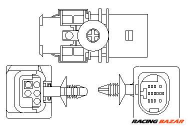 MAGNETI MARELLI 466016355177 - lambdaszonda FORD HYUNDAI KIA LAND ROVER MERCEDES-BENZ SAAB
