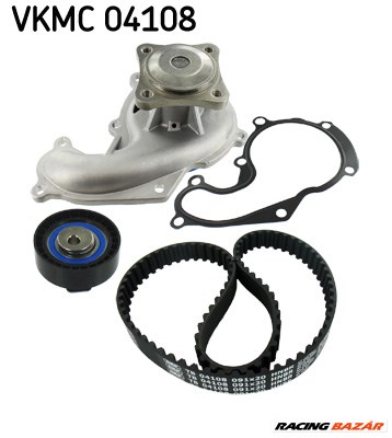 SKF VKMC 04108 - Vízpumpa + fogasszíj készlet FORD MAZDA 1. kép