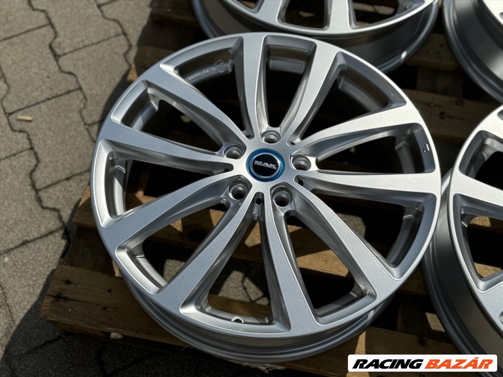 R19 5x112 (66,6) MAK WATT SILVER 5J ET43 for BMW i3 új alufelnik 19" 4. kép