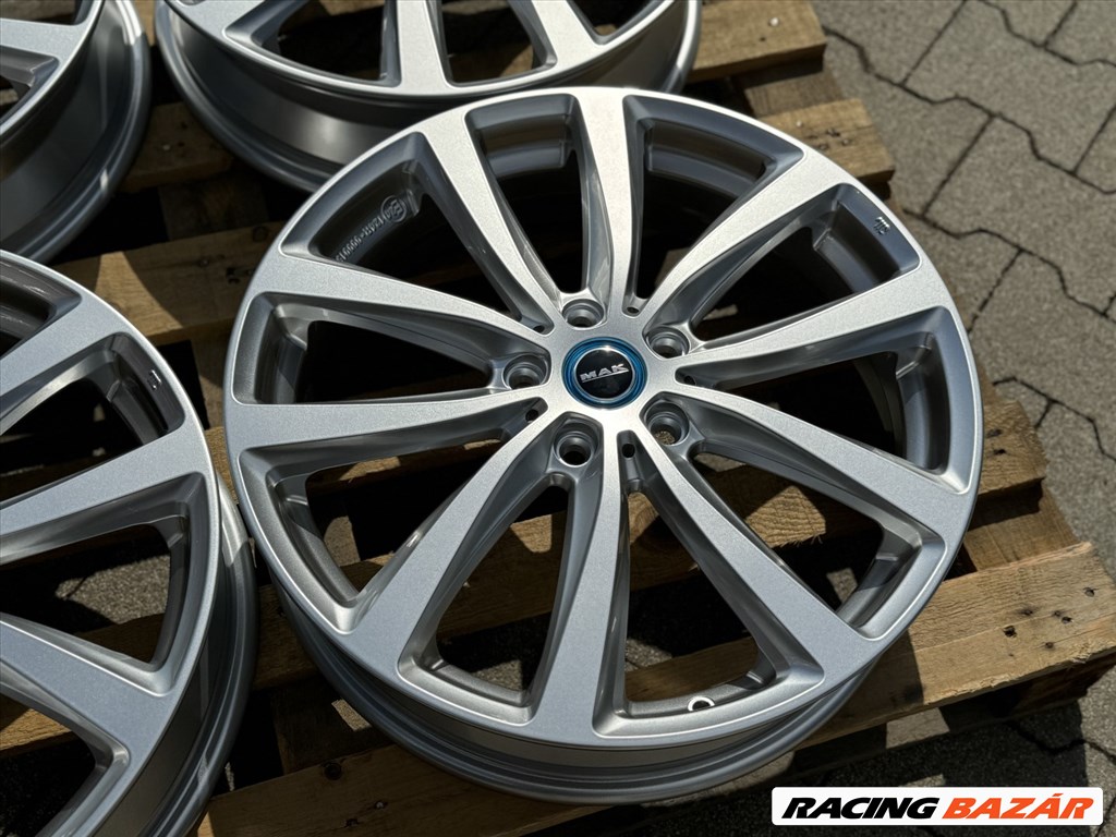 R19 5x112 (66,6) MAK WATT SILVER 5J ET43 for BMW i3 új alufelnik 19" 5. kép