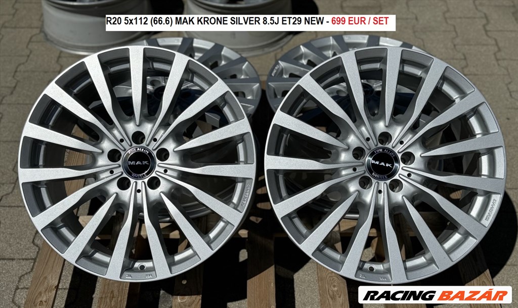 Audi A4 A5 A6 A7 A8 S4 S5 S6 S7 S8 Q5 Q7 új alufelnik 20" R20 5x112  1. kép