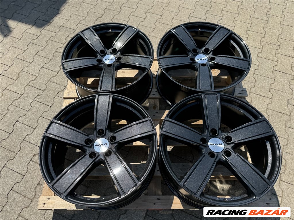 R21 5x130 (71,6) MAK TURISMO-FF CUSTOM BLACK 10J ET50 alufelnik 21" 1. kép