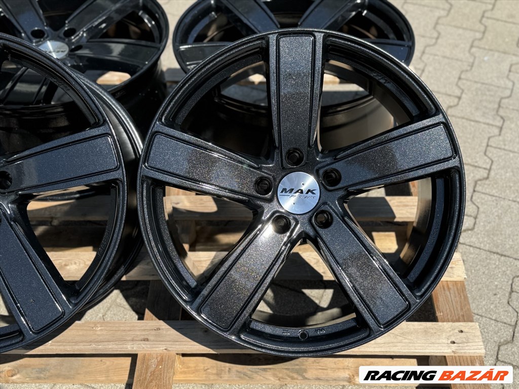 R21 5x130 (71,6) MAK TURISMO-FF CUSTOM BLACK 10J ET50 alufelnik 21" 3. kép