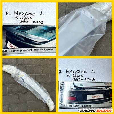 Renault Megane 1 (95-2003) 5 ajtós hátsó spoiler H669