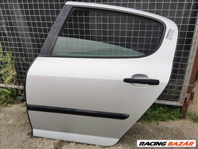 Peugeot 407 HDi FAP 110 Bal hátsó Ajtó (Részeivel)