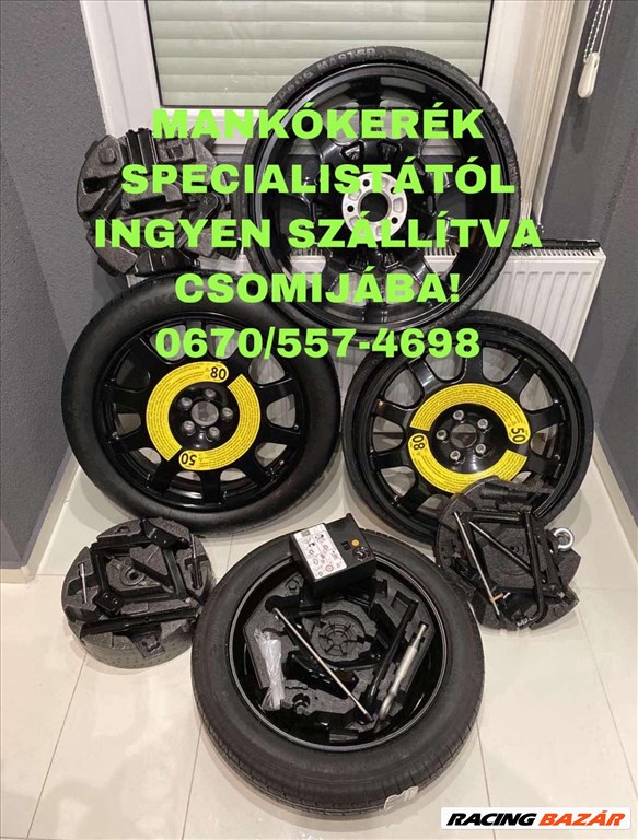 Mercedes GLC 43 X253 Pótkerék Mankókerék Specialistától szükségkerék Gyáriúj Aluminium 20-Collos mercedesglc43amg 06705574698 1. kép