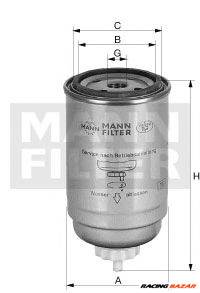MANN-FILTER WK 965 x - Üzemanyagszűrő DAF FODEN TRUCKS