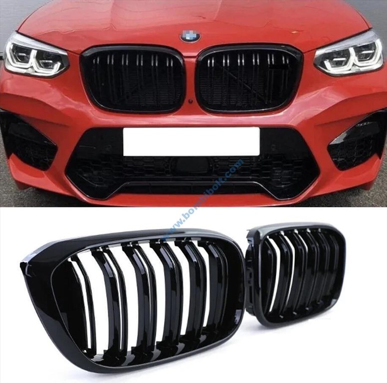 BMW G01 X3, G02 X4, G08 X3M hűtőrács / vese 2018-2021 1. kép
