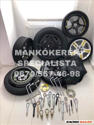 Porsche Cayenne Gyáriúj 195/75R18 Alakváltó Pótkerèk Mankókerék Specialistától