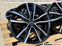 R18 5x100 (56,1) MAK MILANO BLACK MIRROR 7J ET55 for Subaru IMPREZA LEGACY XV BRZ FORESTER OUTBACK