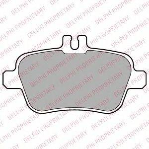 DELPHI LP2289 - fékbetét INFINITI MERCEDES-BENZ