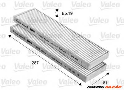 VALEO 715662 - pollenszűrő HYUNDAI