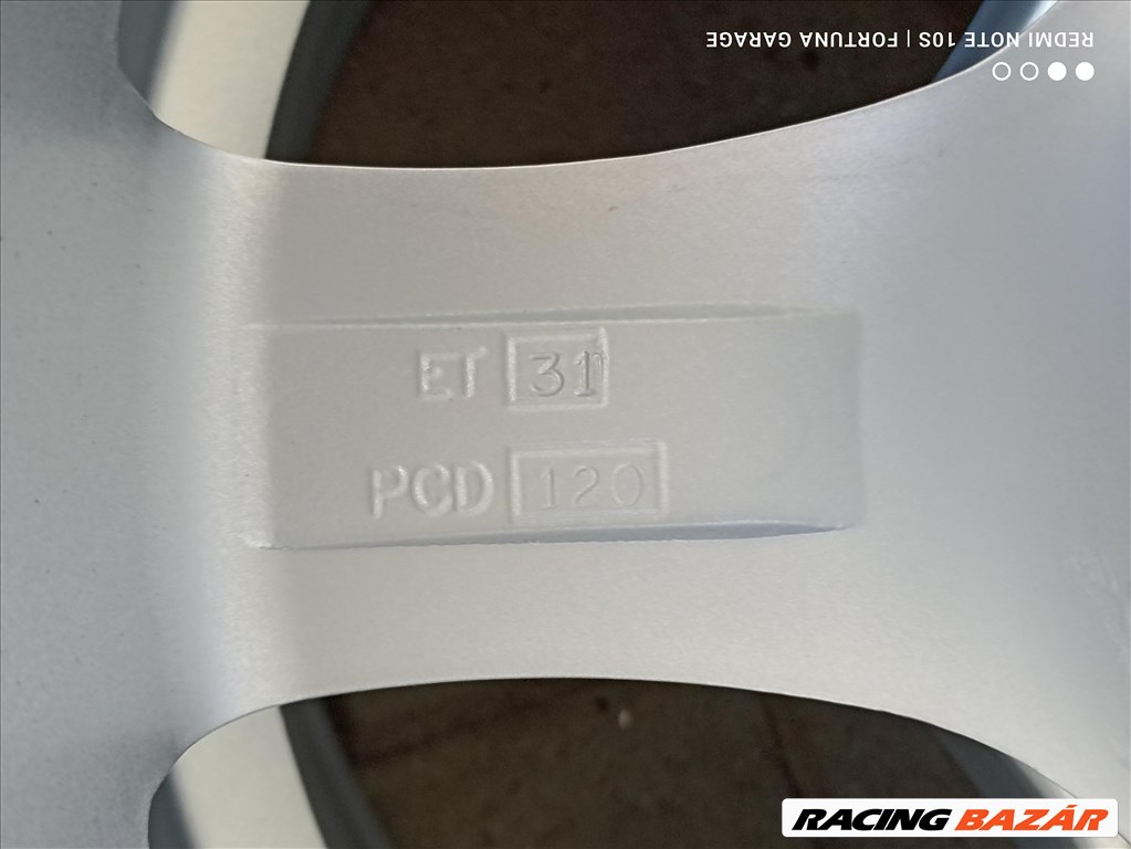 5x120 16" Platin RP11 használt alufelni garnitúra +TPMS 8. kép