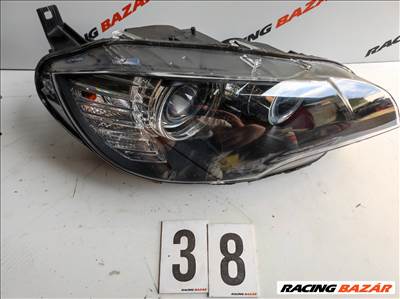 BMW X6 E71/E72 jobb első bi-xenon fényszóró , kanyarkövetős , facelift előtti , sérült fül
