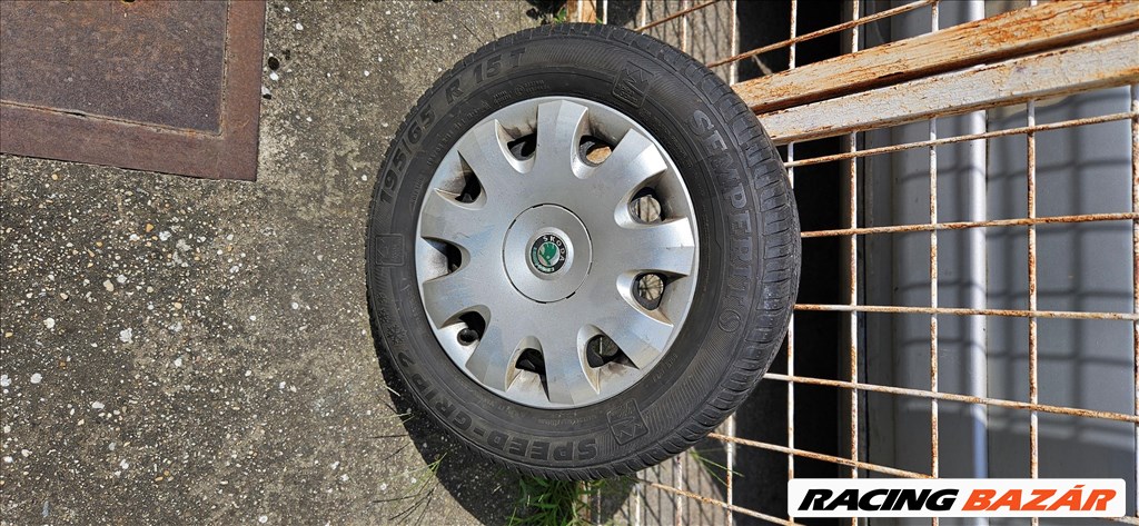 Skoda lemezfelni garnitúra (195/65 R15) 1k0601027c 1. kép