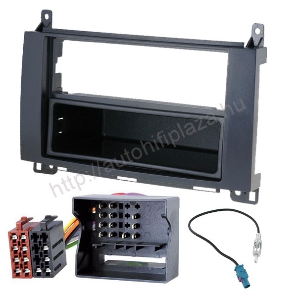 Mercedes &amp;#8222;A&amp;#8221; (W169) &amp;#8222;B&amp;#8221; (245) Sprinter 06->, Vito 2003-> Autórádió beépítő szett 1. kép