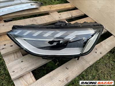 Audi A4 (B9 - 8W) Bal első lámpa FULL LED MATRIX KOMPLETT (búrán egy repedés) 8w0941035e